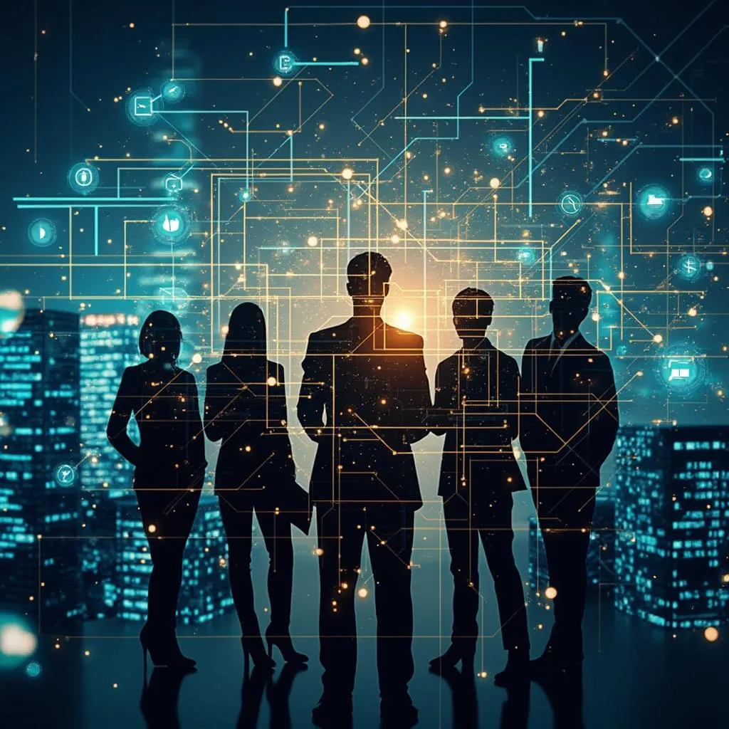 Icono de equipo multidisciplinario
